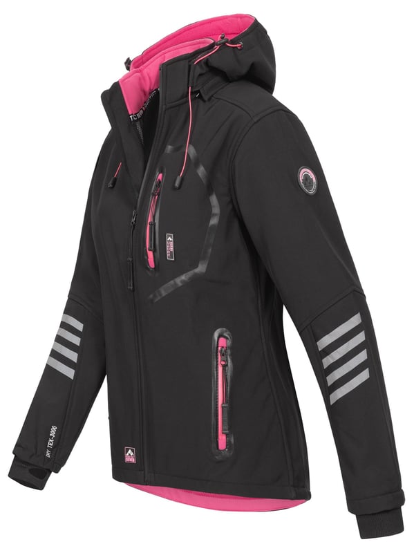 Arctic Seven Damen Softshell Jacke – Wind- & Wasserabweisende Outdoorjacke mit Abnehmbarer Kapuze

Diese Softshell-Jacke von Arctic Seven vereint Stil, Funktionalität und Komfort. Dank ihres wasserabweisenden Obermaterials, der hochwertigen Verarbeitung und des modernen Designs ist sie der ideale Begleiter für Outdoor-Aktivitäten. Die Jacke bietet eine perfekte Passform, ist leicht tailliert geschnitten und hinten länger als vorne.

    Wind- & wasserabweisend für optimalen Schutz

    Abnehmbare Kapuze mit Kordelzug für flexible Tragemöglichkeiten

    Hoher Kragen mit Kinnschutz schützt vor Wind und Kälte

    Geräumige Taschen mit Fleece-Futter – seitlich, auf der Brust & innen

    Daumenlöcher & Rippbündchen für zusätzlichen Komfort

    Reflektierende Details für bessere Sichtbarkeit

Material:

    Obermaterial: 96% Polyester, 4% Elasthan

    Innenmaterial: 100% Polyester (Fleece-Futter für Wärme)