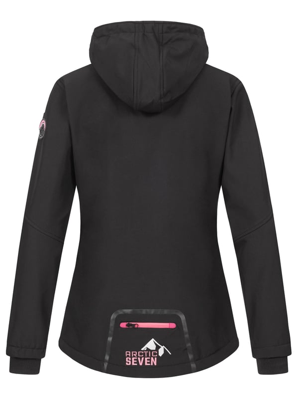 Arctic Seven Damen Softshell Jacke – Wind- & Wasserabweisende Outdoorjacke mit Abnehmbarer Kapuze

Diese Softshell-Jacke von Arctic Seven vereint Stil, Funktionalität und Komfort. Dank ihres wasserabweisenden Obermaterials, der hochwertigen Verarbeitung und des modernen Designs ist sie der ideale Begleiter für Outdoor-Aktivitäten. Die Jacke bietet eine perfekte Passform, ist leicht tailliert geschnitten und hinten länger als vorne.

    Wind- & wasserabweisend für optimalen Schutz

    Abnehmbare Kapuze mit Kordelzug für flexible Tragemöglichkeiten

    Hoher Kragen mit Kinnschutz schützt vor Wind und Kälte

    Geräumige Taschen mit Fleece-Futter – seitlich, auf der Brust & innen

    Daumenlöcher & Rippbündchen für zusätzlichen Komfort

    Reflektierende Details für bessere Sichtbarkeit

Material:

    Obermaterial: 96% Polyester, 4% Elasthan

    Innenmaterial: 100% Polyester (Fleece-Futter für Wärme)