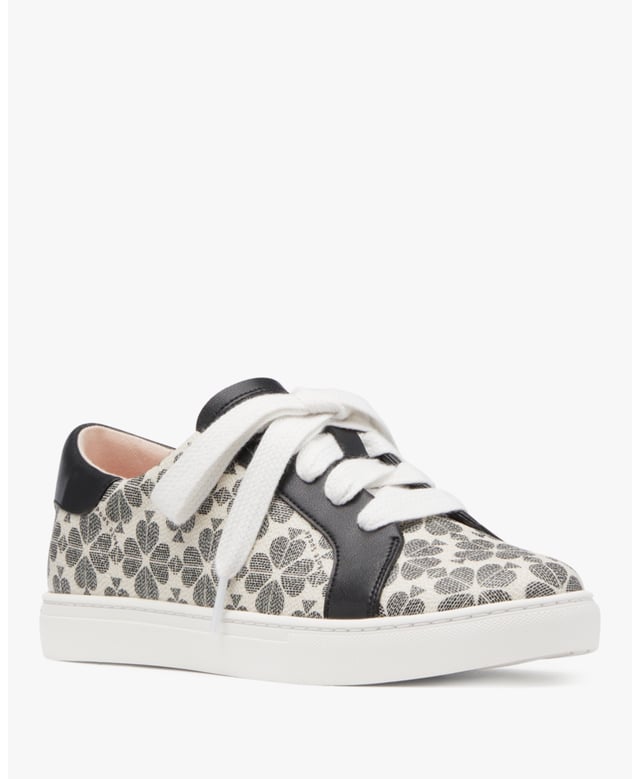 We Think Sneakers Should Be Equally Cute As They Are Comfortable. That's Why We've Given This Pair Playful, Feminine Details Sure To Stand Out, Whether You're Commuting Or Running To The Free Cupcakes In The Conference Room., Erin Spade Flower Pvc Sneaker