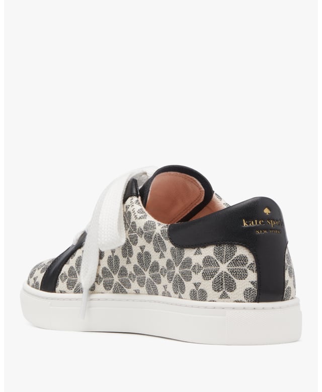 We Think Sneakers Should Be Equally Cute As They Are Comfortable. That's Why We've Given This Pair Playful, Feminine Details Sure To Stand Out, Whether You're Commuting Or Running To The Free Cupcakes In The Conference Room., Erin Spade Flower Pvc Sneaker