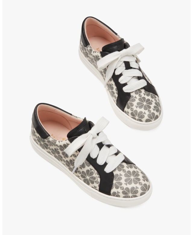 We Think Sneakers Should Be Equally Cute As They Are Comfortable. That's Why We've Given This Pair Playful, Feminine Details Sure To Stand Out, Whether You're Commuting Or Running To The Free Cupcakes In The Conference Room., Erin Spade Flower Pvc Sneaker