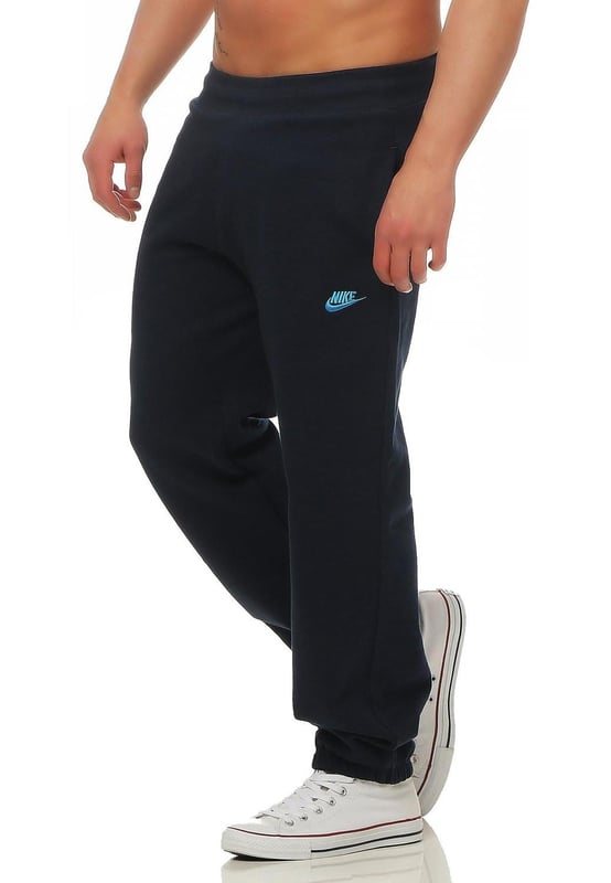 Nike Foundation Mens Cuffed Joggers in Navy