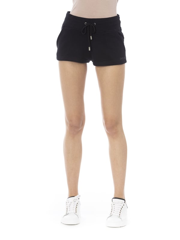 Sweatshirt-Shorts mit elastischem Bund und Kordelzug. Seitentaschen. Logo vorne.