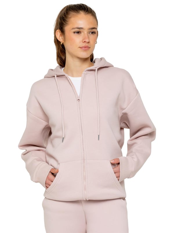Enzo Womens Oversized Hoodie Tracksuit Set. Pullover Sweatshirt With Hood And Sweatpants Joggers Set. Oversized Hoodie And Regular Fit Joggers With Cuffed Design And Brushed Back Inner Fleece. Oversized Relaxed Fit For Casual Wear. Essential Loungewear Tracksuit.