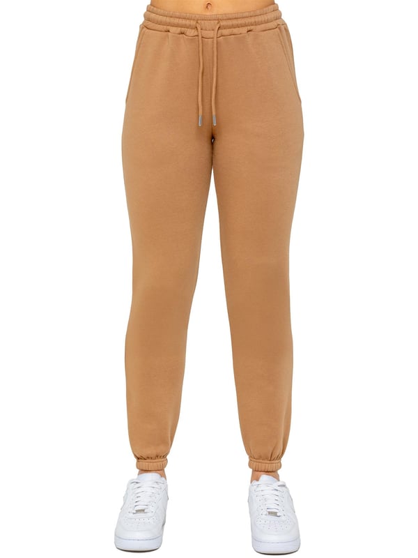 Conjunto de chándal con capucha extragrande para mujer Enzo. Conjunto de sudadera tipo jersey con capucha y pantalón de chándal. Sudadera con capucha extragrande y joggers de corte regular con diseño de puños y forro polar interior cepillado en la parte posterior. Ajuste relajado de gran tamaño para uso informal. Chándal esencial para estar en casa.