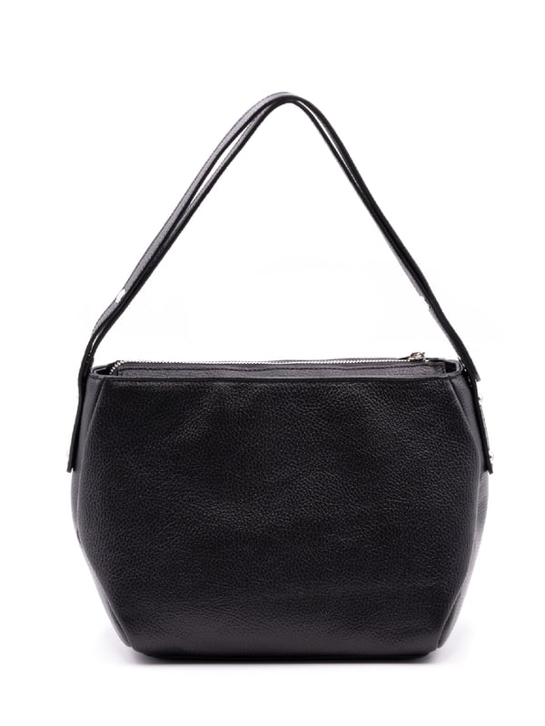 Bolso bandolera para mujer. El cierre es con cremallera. Los bolsillos internos son dos con cremallera y dos abiertos. Los bolsillos externos están ausentes. La bandolera es ajustable en piel. Falta el mango. Hay un compartimento interno. El material exterior es 100% Piel Auténtica. Internamente es 100% Poliéster. Medidas: 23x20x17 cm. Producto de moda