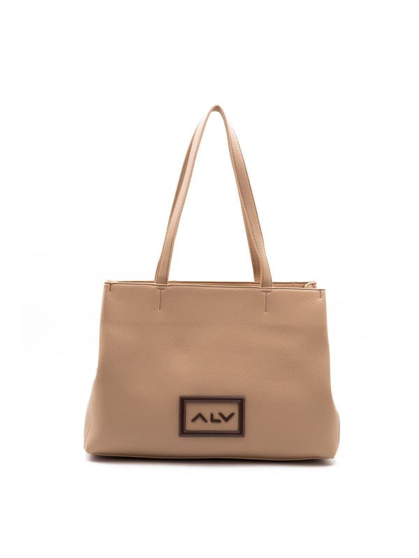 Bolso bandolera para mujer. El cierre es con cremallera. Los bolsillos internos son dos con cremallera y dos abiertos. Los bolsillos externos están ausentes. Falta la correa para el hombro. El asa es extraíble en piel. Hay un compartimento interno. El material externo es 100%PU. Internamente es 100% Poliéster. Medidas: 38x27x13 cm. Producto de moda