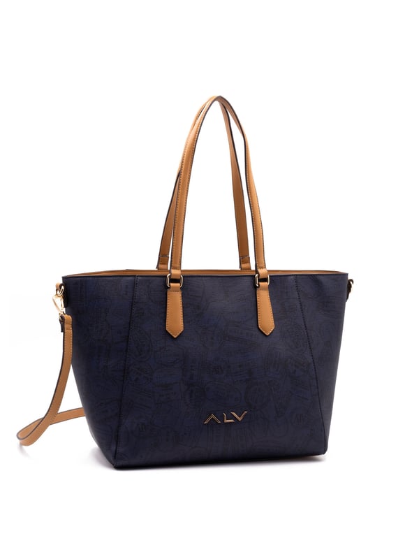 Bolso bandolera para mujer. El cierre es con cremallera. Los bolsillos internos son dos con cremallera y dos abiertos. Los bolsillos externos están ausentes. La bandolera es ajustable en piel. El mango es de cuero. Hay un compartimento interno. El material externo es 100%PU. Internamente es 100% Poliéster. Medidas: 44x16x28 cm. Producto de moda