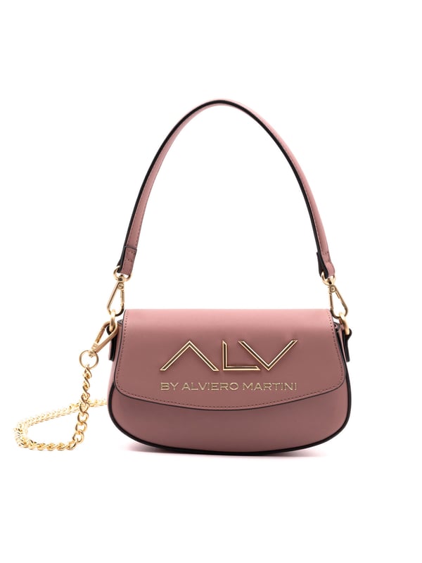 Bolso bandolera para mujer. El cierre es a presión y botón. Los bolsillos internos son dos con cremallera y dos abiertos. Los bolsillos externos están ausentes. La bandolera es extraíble en cadena. El asa es extraíble en piel. Hay un compartimento interno. El material externo es 100%PU. Internamente es 100% Poliéster. Medidas: 21x12x5 cm. Producto de moda