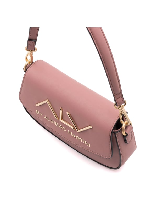 Bolso bandolera para mujer. El cierre es a presión y botón. Los bolsillos internos son dos con cremallera y dos abiertos. Los bolsillos externos están ausentes. La bandolera es extraíble en cadena. El asa es extraíble en piel. Hay un compartimento interno. El material externo es 100%PU. Internamente es 100% Poliéster. Medidas: 21x12x5 cm. Producto de moda