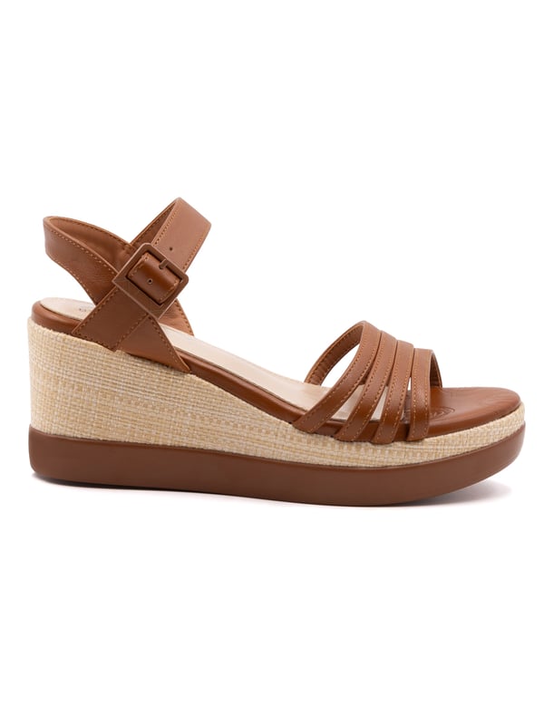 Damensandalen mit Riemenverschluss. fehlende Innentaschen. fehlende Außentaschen. fehlender Schultergurt. fehlender Griff. fehlende Innenfächer.  Außenmaterial: Innenmaterial: 100 % Polyester. Maße: 41 cm. Modeprodukt