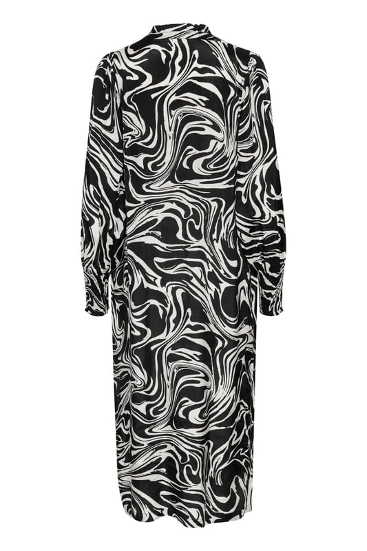 Relaxed fit,Midi-Länge,Lange Ärmel  Schonwäsche 30°, Nicht bleichen, Nicht im Trockner trocknen, Tropnass aufhängen im Schatten, Warm bügeln max. 150° C, Professionelle Reinigung.  50% Viskose,50% Viskose (LENZING™ ECOVERO™)