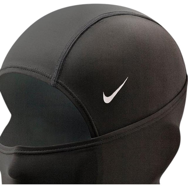 Nike Pro Hyperwarm Balaclava Hood – Stay Warm, Dry, and Focused
Don’t let the cold slow you down. The Nike Pro Hyperwarm Balaclava Hood delivers warmth, comfort, and versatility, making it perfect for chilly practices and games.

Key Features:
Hyperwarm Fabric: Keeps you warm, dry, and protected in icy conditions.
Versatile Design: Form-fitting hood can be worn alone or under helmets and converts to a neck gaiter.
Flat Seam Construction: Provides a smooth, irritation-free fit.
Premium Material: Made with 88% polyester and 12% spandex for breathability and stretch.
Nike Swoosh Branding: Adds a sleek, sporty look.
Stay ready for anything with the Nike Pro Hyperwarm Balaclava Hood – your ultimate cold-weather gear.