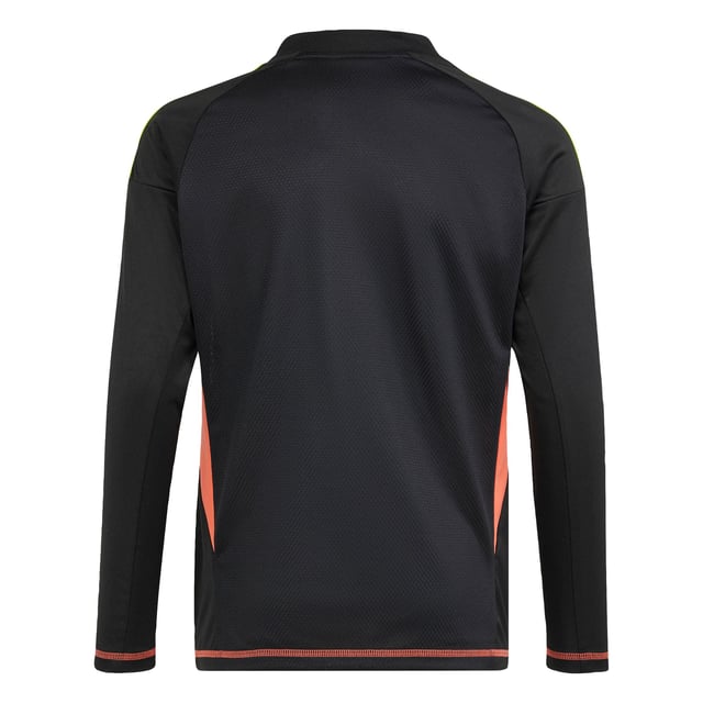 Never give an inch in goal. This juniors' adidas goalkeeper jersey is built with moisture-wicking AEROREADY for no-distraction play. An eye-catching all-over design ensures you stand out on the football pitch. A 3 Bar Logo on the chest and 3-Stripes on the shoulders show you've come to win.This product is made with 100% recycled materials. By reusing materials that have already been created, adidas help to reduce waste and our reliance on finite resources and reduce the footprint of the products adidas make.  - Regular fit - Ribbed V-neck - 100% polyester (recycled) - AEROREADY  Shipped by adidas