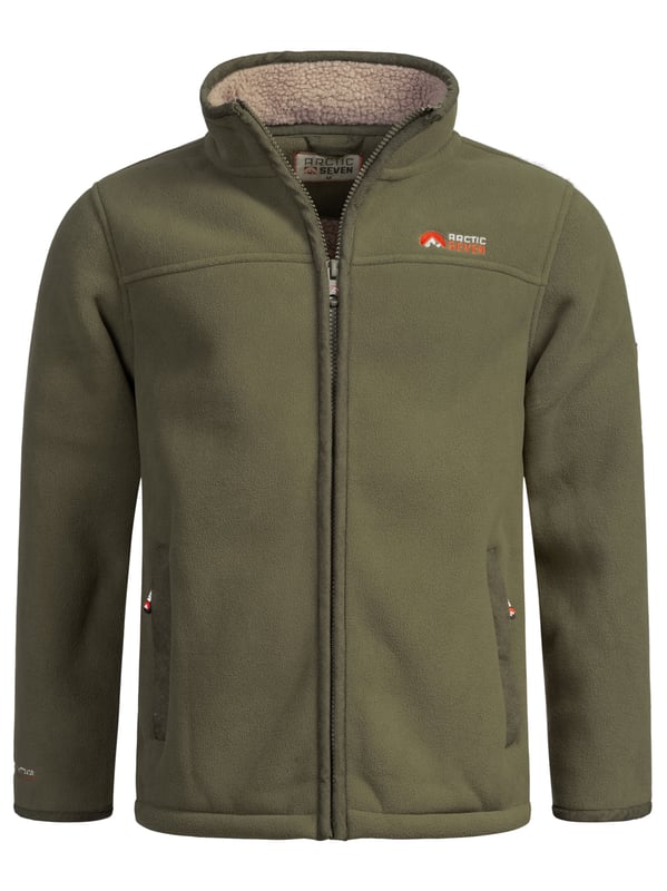 Arctic Seven fleecejack voor heren - warm en duurzaam met voering van teddybont
Dit warme outdoor fleecejack van Arctic Seven biedt de perfecte combinatie van comfort en functionaliteit. Dankzij de DRY-TEX 3000-technologie houdt hij je aangenaam warm zonder de bewegingsvrijheid te beperken - ideaal voor koele herfstdagen, winter of buitenactiviteiten.

Warm en duurzaam, perfect voor koude dagen

Volledig gevoerd met zacht teddybont aan de binnenkant

Hoge, versterkte opstaande kraag beschermt tegen wind en kou

Zijzakken met rits & fleece voering voor warme handen

Robuuste ritssluiting over de hele lengte

Elastische tailleband aan de binnenkant voor een perfecte pasvorm

Belettering en logo geborduurd op de borst, hoogwaardig logo op de bovenarm

Materiaal:

Stof buitenkant: 100% polyester

Voering: 100% polyester (teddybont)