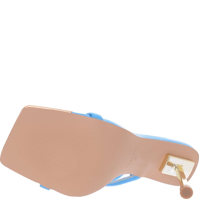 Upper: 100% Polyurethane, Lining: 100% Polyurethane, Sole: 100% Rubber Simmi Shoes Womens  Eloise Wrap Ankle Heel In Blue
