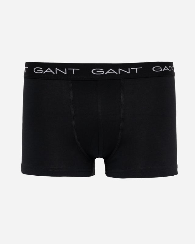 GANT's underwear delivers supportive, comfortable fits in high-quality fabrics. These cotton jersey trunks from GANT arrive in a 3-pack of classic, solid colors. They have a slim fit, regular waist and short leg length. Each trunk features a jacquard-knitted elastic waistband detailed with repeating GANT logos.

Pack of three
Slim fit
Short leg length
Regular waist
Jacquard-knitted waistband
GANT logos at waistband

 95% Cotton, 5% Elastane 

900023003
 
 