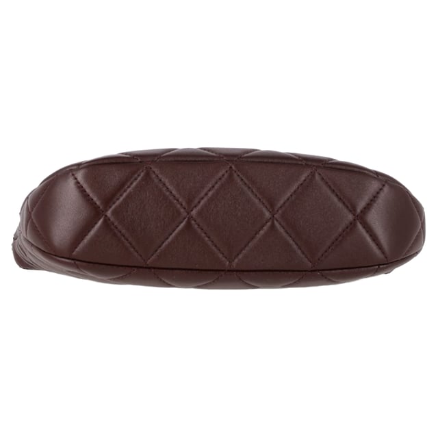 VINTAGE, RRP AS NEW
The Chanel CC Quilted Mixed Chain Hobo Shoulder Bag in brown leather exudes timeless luxury with its iconic quilted design and mixed metal chain straps. Crafted from rich brown leather, it adds a sophisticated touch to any ensemble while offering practicality with its spacious interior. For a chic, everyday look, pair it with a tailored coat and jeans, or dress it up with a silk blouse and midi skirt for an elegant evening outing. This versatile bag effortlessly elevates any outfit, making it a must-have statement piece for the modern woman.

 Chanel CC Quilted Mixed Chain Hobo Shoulder Bag in Brown Leather

Condition: Excellent
Signs of wear: No retail tag, No visible sign of wear., 
Packaging: Dust bag
Color: Brown | ochre
Material: Leather | lambskin leather
Size: One Size | One Size
Measurements: Width: 60; Height: 160; Length: 230; Handle drop: 270; Strap length: 540
SKU: NAPPUGBBA462952W