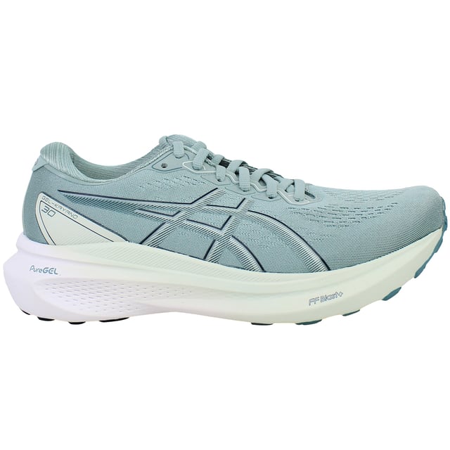 Experience unmatched support and comfort with the Asics Gel-Kayano 30 Women's Running Shoes. Designed for runners who value stability and cushioning, these shoes incorporate the latest in GEL technology to provide exceptional shock absorption and a secure, responsive ride. Whether you're training for a marathon or enjoying your daily jog, the Gel-Kayano 30 ensures your feet stay comfortable and supported every step of the way.
Key Features
Advanced GEL Cushioning: 

Enhanced GEL technology minimizes impact and absorbs shock, protecting your joints and reducing fatigue over long distances.


Dynamic Stability System: 

A dual-density midsole and integrated stability features provide robust support, promoting a balanced and natural gait.


Breathable Upper: 

Engineered with a high-performance mesh upper to enhance airflow, keeping your feet cool and dry during intense workouts.


Adaptive Fit: 

A secure, precision lace-up system ensures a snug, adaptive fit that moves with your foot for superior comfort and reduced slippage.


Durable Outsole: 

Constructed with high-abrasion rubber for reliable traction on multiple surfaces, offering long-lasting durability and performance.


Modern Aesthetic: 

A sleek, contemporary design paired with stylish color accents makes these shoes a standout choice on the track and off.


Elevate your running experience with the Asics Gel-Kayano 30 Women's Running Shoes—where innovative technology meets exceptional comfort and style for every stride.