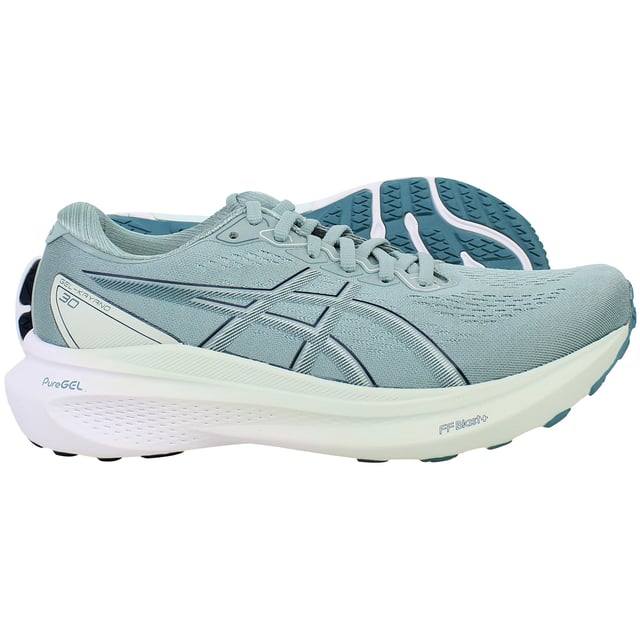 Experience unmatched support and comfort with the Asics Gel-Kayano 30 Women's Running Shoes. Designed for runners who value stability and cushioning, these shoes incorporate the latest in GEL technology to provide exceptional shock absorption and a secure, responsive ride. Whether you're training for a marathon or enjoying your daily jog, the Gel-Kayano 30 ensures your feet stay comfortable and supported every step of the way.
Key Features
Advanced GEL Cushioning: 

Enhanced GEL technology minimizes impact and absorbs shock, protecting your joints and reducing fatigue over long distances.


Dynamic Stability System: 

A dual-density midsole and integrated stability features provide robust support, promoting a balanced and natural gait.


Breathable Upper: 

Engineered with a high-performance mesh upper to enhance airflow, keeping your feet cool and dry during intense workouts.


Adaptive Fit: 

A secure, precision lace-up system ensures a snug, adaptive fit that moves with your foot for superior comfort and reduced slippage.


Durable Outsole: 

Constructed with high-abrasion rubber for reliable traction on multiple surfaces, offering long-lasting durability and performance.


Modern Aesthetic: 

A sleek, contemporary design paired with stylish color accents makes these shoes a standout choice on the track and off.


Elevate your running experience with the Asics Gel-Kayano 30 Women's Running Shoes—where innovative technology meets exceptional comfort and style for every stride.