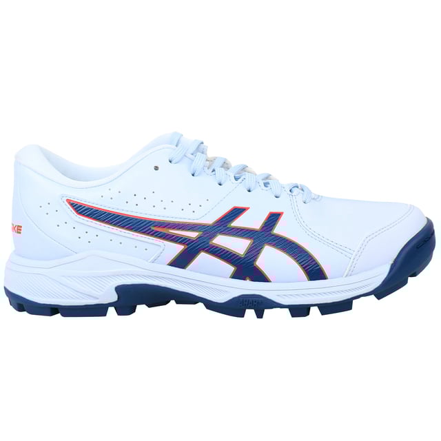 The Asics Gel-Peake 2 GS Kids Cricket Shoes are specially designed to meet the demands of young cricket players, providing comfort, support, and stability for fast-paced movements on the field. With Gel cushioning and a durable design, these shoes ensure that kids can perform at their best while staying comfortable throughout the game.
 
Key Features:
Gel Cushioning Technology: 

The Gel-Peake 2 GS features Asics' Gel cushioning technology in the rearfoot area, which helps absorb shock and reduce the impact on the feet during running and quick movements. This ensures that young players stay comfortable and supported during long innings or fielding sessions.

Durable Rubber Outsole: 

The shoes come with a durable rubber outsole designed for traction on various surfaces. This provides excellent grip and stability, ensuring that young players can change direction quickly and maintain their balance while running, bowling, or fielding.

Breathable Upper: 

The breathable mesh upper promotes airflow to keep the feet cool and dry, even during intense play. The lightweight design of the upper ensures flexibility and comfort, allowing kids to move freely without feeling restricted.

Supportive Midsole: 

The midsole provides extra support and cushioning, enhancing overall comfort and performance on the field. The lightweight material helps reduce foot fatigue, so kids can stay focused on their game longer.

Secure Fit: 

The shoes feature a traditional lace-up closure for a customizable and secure fit, ensuring the shoes stay comfortably in place during all cricket movements, from fast sprints to quick pivots and jumps.

Stylish and Functional Design: 

The Asics Gel-Peake 2 GS combines both style and functionality with a sleek, sporty design that appeals to young athletes. The shoes are available in various colorways, offering both performance and aesthetic appeal.

Reinforced Toe Cap: 

The reinforced toe cap provides added durability, which is essential for cricket players who spend a lot of time on their feet and are prone to toe wear. This feature increases the longevity of the shoes, making them ideal for both training and match play.

 
Players who need a breathable and lightweight shoe to keep their feet cool and comfortable in various weather conditions.The Asics Gel-Peake 2 GS Kids Cricket Shoes are an excellent choice for young cricketers, offering the perfect combination of comfort, performance, and durability. With Gel cushioning, a durable rubber outsole, and a breathable upper, these shoes are designed to help kids perform at their best on the field. Whether they’re batting, bowling, or fielding, the Gel-Peake 2 GS will provide the support and stability they need for every move.