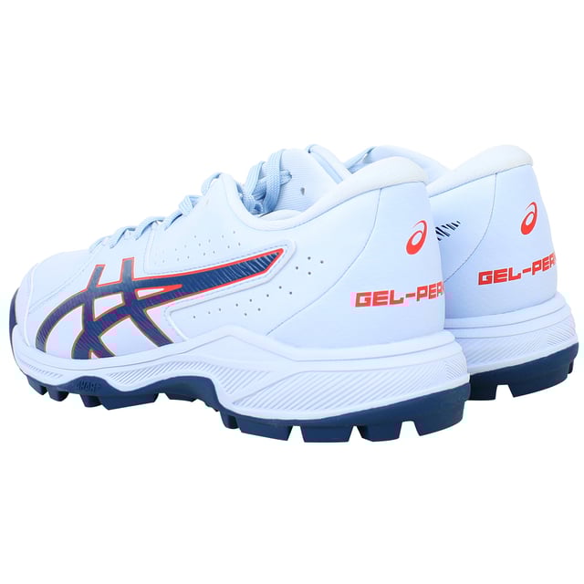 The Asics Gel-Peake 2 GS Kids Cricket Shoes are specially designed to meet the demands of young cricket players, providing comfort, support, and stability for fast-paced movements on the field. With Gel cushioning and a durable design, these shoes ensure that kids can perform at their best while staying comfortable throughout the game.
 
Key Features:
Gel Cushioning Technology: 

The Gel-Peake 2 GS features Asics' Gel cushioning technology in the rearfoot area, which helps absorb shock and reduce the impact on the feet during running and quick movements. This ensures that young players stay comfortable and supported during long innings or fielding sessions.

Durable Rubber Outsole: 

The shoes come with a durable rubber outsole designed for traction on various surfaces. This provides excellent grip and stability, ensuring that young players can change direction quickly and maintain their balance while running, bowling, or fielding.

Breathable Upper: 

The breathable mesh upper promotes airflow to keep the feet cool and dry, even during intense play. The lightweight design of the upper ensures flexibility and comfort, allowing kids to move freely without feeling restricted.

Supportive Midsole: 

The midsole provides extra support and cushioning, enhancing overall comfort and performance on the field. The lightweight material helps reduce foot fatigue, so kids can stay focused on their game longer.

Secure Fit: 

The shoes feature a traditional lace-up closure for a customizable and secure fit, ensuring the shoes stay comfortably in place during all cricket movements, from fast sprints to quick pivots and jumps.

Stylish and Functional Design: 

The Asics Gel-Peake 2 GS combines both style and functionality with a sleek, sporty design that appeals to young athletes. The shoes are available in various colorways, offering both performance and aesthetic appeal.

Reinforced Toe Cap: 

The reinforced toe cap provides added durability, which is essential for cricket players who spend a lot of time on their feet and are prone to toe wear. This feature increases the longevity of the shoes, making them ideal for both training and match play.

 
Players who need a breathable and lightweight shoe to keep their feet cool and comfortable in various weather conditions.The Asics Gel-Peake 2 GS Kids Cricket Shoes are an excellent choice for young cricketers, offering the perfect combination of comfort, performance, and durability. With Gel cushioning, a durable rubber outsole, and a breathable upper, these shoes are designed to help kids perform at their best on the field. Whether they’re batting, bowling, or fielding, the Gel-Peake 2 GS will provide the support and stability they need for every move.