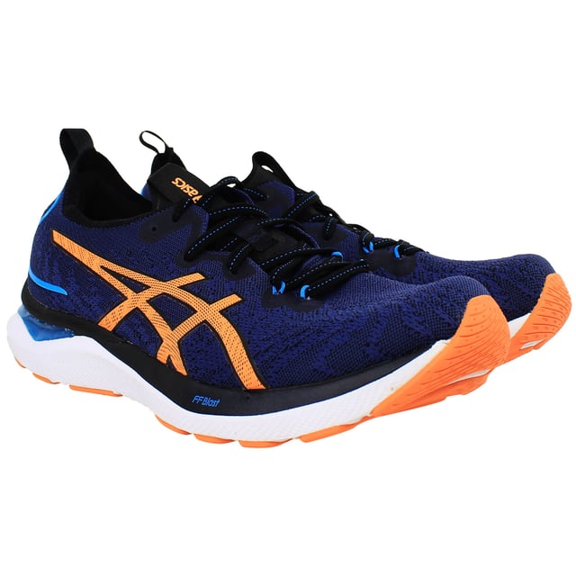 Experience a perfect blend of comfort, performance, and style with the Asics Gel-Cumulus 24 MK Mens Blue Running Shoes. Designed for runners who demand a smooth and supportive ride, these shoes combine advanced GEL cushioning with a breathable upper and a responsive midsole. The striking blue design not only stands out but also reflects the innovative engineering behind every step, making these shoes ideal for both training and everyday runs.
Key Features:
Advanced GEL Cushioning: 

Strategically placed cushioning in the heel and forefoot minimizes impact and enhances comfort, allowing for a smoother ride over long distances.


Responsive Midsole: 

Lightweight and energy-returning, the midsole supports a fluid transition from heel strike to toe-off, boosting overall running efficiency.


Breathable Upper: 

Engineered with high-quality mesh, the upper promotes optimal airflow to keep your feet cool and dry during intense workouts.


Durable Outsole: 

Constructed with high-abrasion rubber, the outsole provides reliable traction on a variety of surfaces, ensuring durability and stability.


Adaptive Fit: 

A secure, snug fit that conforms to your foot’s natural shape, reducing slippage and enhancing overall support during dynamic movements.


Striking Blue Aesthetic: 

A vibrant blue finish adds a modern and stylish touch, making these running shoes as eye-catching as they are performance-driven.


Elevate your running experience with the Asics Gel-Cumulus 24 MK Mens Blue Running Shoes—a perfect choice for athletes who value both innovation and style.