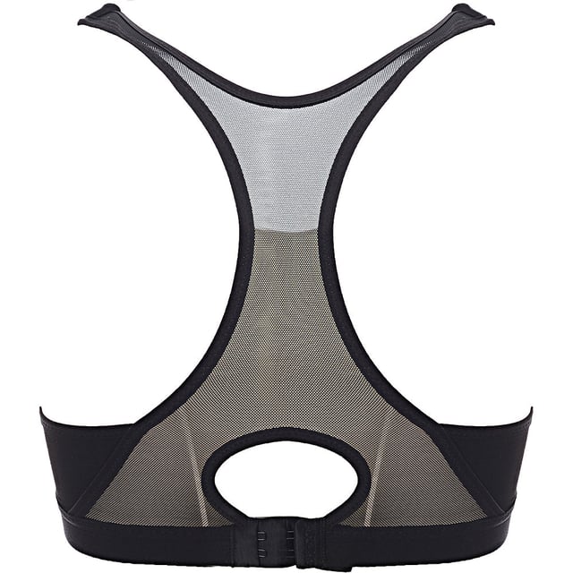 Main: 84% Polyamide, Main: 16% ElastaneAchieve maximum support and comfort with the Shock Absorber High Support Padded Sports Bra. This black sports bra is designed for high-impact activities, featuring a durable blend of 84% polyamide and 16% elastane. The padded cups provide additional support and shape, while the moisture-wicking fabric keeps you dry and comfortable during intense workouts. The adjustable straps and back closure ensure a secure and customizable fit, making this sports bra perfect for running, aerobics, and other high-energy exercises. Stay focused and confident with the reliable support of this high-performance sports bra.
