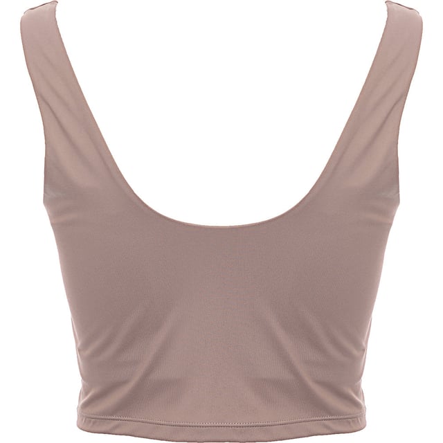 Main: 82% Polyester, Main: 18% Elastane Upgrade your wardrobe with the South Beach square neck longline crop top in beige. This stylish crop top features a flattering square neckline that adds a touch of elegance to your look. The longline design provides extra coverage and a modern silhouette, making it perfect for pairing with high-waisted bottoms. Crafted from a blend of 82% polyester and 18% elastane, this top offers a comfortable and stretchy fit, ensuring you stay comfortable throughout the day. The neutral beige color makes it a versatile piece that can be dressed up or down for any occasion.