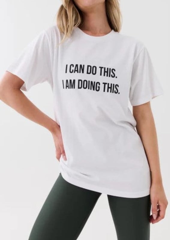 70% ORGANIC COTTON &amp; 30% HEMP. Relaxed fit, longline tee. Fine ribbed neckline. KAAIAA mantra across the front and logo at back. P.E Nation logo on hem
