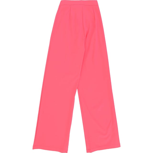 Main: 100% Polyester. The Missyempire wide-leg trouser co-ord in hot pink is the epitome of versatile fashion. With its vibrant hue and stylish high-waist design, it makes a statement that's both bold and chic. The wide-leg cut not only adds a touch of elegance but also ensures comfort, whether you're dressing up for a night out or opting for a casual daytime look. This co-ord set is a must-have for those who love to stand out and embrace fashion that can transition effortlessly from day to night.