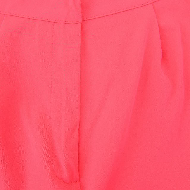 Main: 100% Polyester. The Missyempire wide-leg trouser co-ord in hot pink is the epitome of versatile fashion. With its vibrant hue and stylish high-waist design, it makes a statement that's both bold and chic. The wide-leg cut not only adds a touch of elegance but also ensures comfort, whether you're dressing up for a night out or opting for a casual daytime look. This co-ord set is a must-have for those who love to stand out and embrace fashion that can transition effortlessly from day to night.