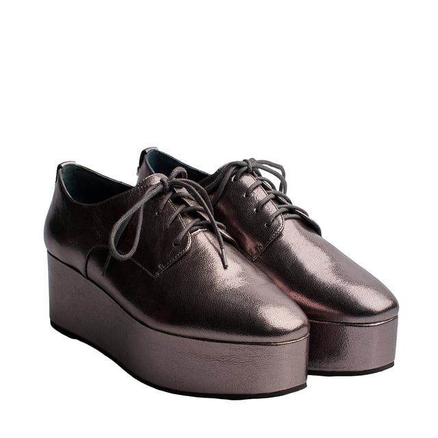 Zapatos Oxford Zapatos De Vestir Para Mujer Con Plataforma IUY