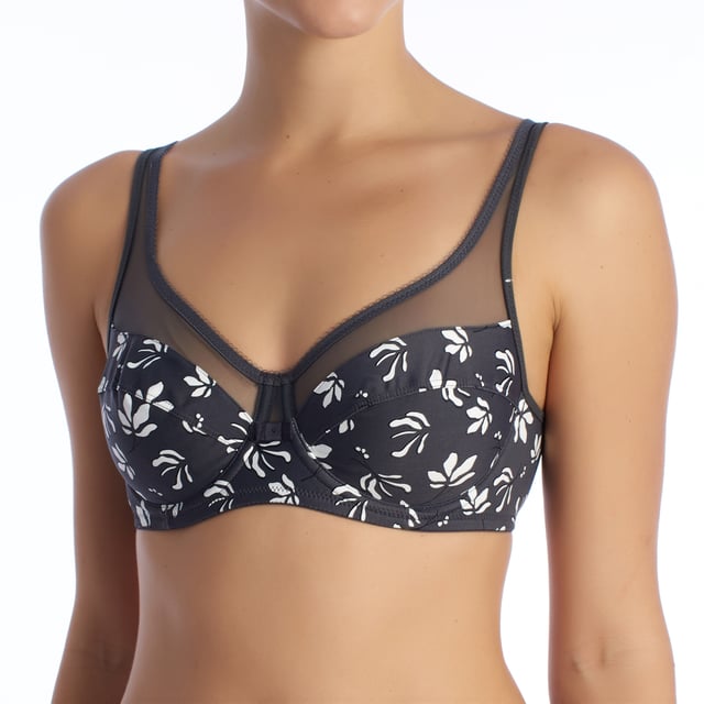 The Generous non-padded underwire bra is ideal for those looking for support and comfort without extra bulk. Its underwire structure provides firm support, while the foam-free cups offer a light, natural feel, allowing your skin to breathe.

 Made with high-quality materials, it adapts perfectly to the body, ensuring comfort during daily use. Adjustable straps allow for a personalized fit, and its elegant design makes it perfect for both everyday wear and special occasions.

 Main features:
 - Hoops that provide firm support and enhance the silhouette.
 - Non-foam cups for a lighter, more natural feel.
 - Adjustable straps for a custom fit.
 - Hook closure with 3 positions and double row.
 - Made with high quality materials for comfort.
 - Available in a variety of colors and styles.
 Composition: 75% Polyamide, 25% Elastane
 Care:
- Wash at max temperature. 30º.
 - Do not use bleach.
 - Do not use a dryer.
 - Do not iron.
 - Do not dry clean.