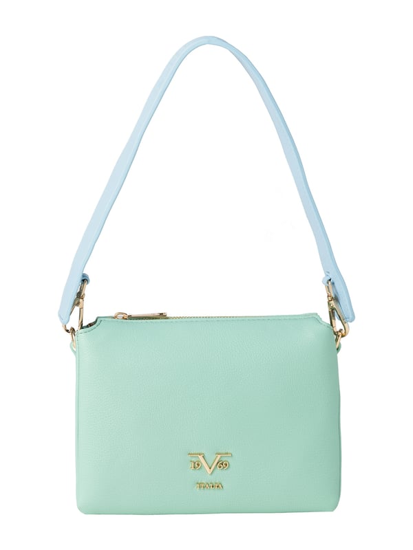 19v69 ITALIA Handtasche BILLIE kombiniert modernes Design mit weicher Haptik und klarer Form. Der breite Schulterriemen und goldene Logoakzente machen sie zum stilvollen Accessoire für jeden Tag.