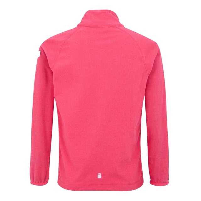 Regatta Kinder Fleecetop Loco (Pop/Himbeerrot) 100% Polyester. Gewebe: Micro-Vlies. Design: Logo. GSM (Gramm pro Quadratmeter): 140. Flachriegelstich. Langärmlig, Raglanärmel. Stehkragen, Mit Stretch, Reißverschluss. Bündchen: Mit Stretch. Länge: Regulär. mit halbem Reißverschluss. 116: 61 cm. 146-152: 78,74 cm. 158: 82,55 cm. 140, 146: 73,66 cm. 128: 67,31 cm. 164: 86,36 cm. 104: 57,15 cm. 170-176: 92,71 cm. 164-170: 88,9 cm.