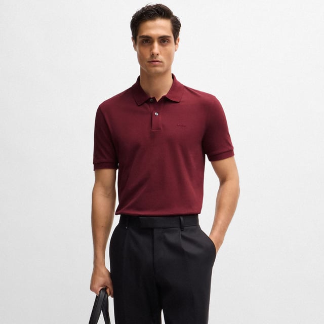 BOSS BLACK PERFORMANCE - Modern fits combined with innovative fabrics for a dynamic lifestyle - RESPONSIBLE - BOSS BLACK RESPONSIBLE - responsibly sourced fabrics. - Regular fit - Pure cotton