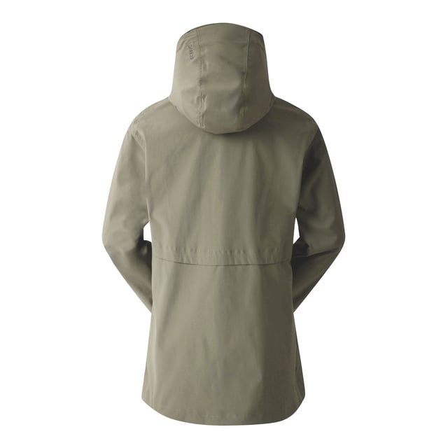 Fabric: Stretch. Design: Logo. Fabric Technology: ARED 20/30, Breathable, Waterproof. Neckline: Hooded. Cuff: Hook And Loop Strap. Sleeve-Type: Long-Sleeved. Taped Seams, Wired Peak. Hood Features: Adjustable, Detachable Hood, Drawcord. Pockets: 2 Side Pockets, 1 Inner Pocket, Zip. Fastening: Full Zip. 8 UK: 32 in. 10 UK: 34 in. 12 UK: 36 in. 14 UK: 38 in. 20 UK: 44 in. 18 UK: 43 in. 16 UK: 40 in.