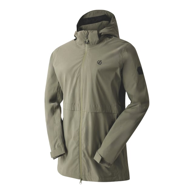 Fabric: Stretch. Design: Logo. Fabric Technology: ARED 20/30, Breathable, Waterproof. Neckline: Hooded. Cuff: Hook And Loop Strap. Sleeve-Type: Long-Sleeved. Taped Seams, Wired Peak. Hood Features: Adjustable, Detachable Hood, Drawcord. Pockets: 2 Side Pockets, 1 Inner Pocket, Zip. Fastening: Full Zip. 8 UK: 32 in. 10 UK: 34 in. 12 UK: 36 in. 14 UK: 38 in. 20 UK: 44 in. 18 UK: 43 in. 16 UK: 40 in.