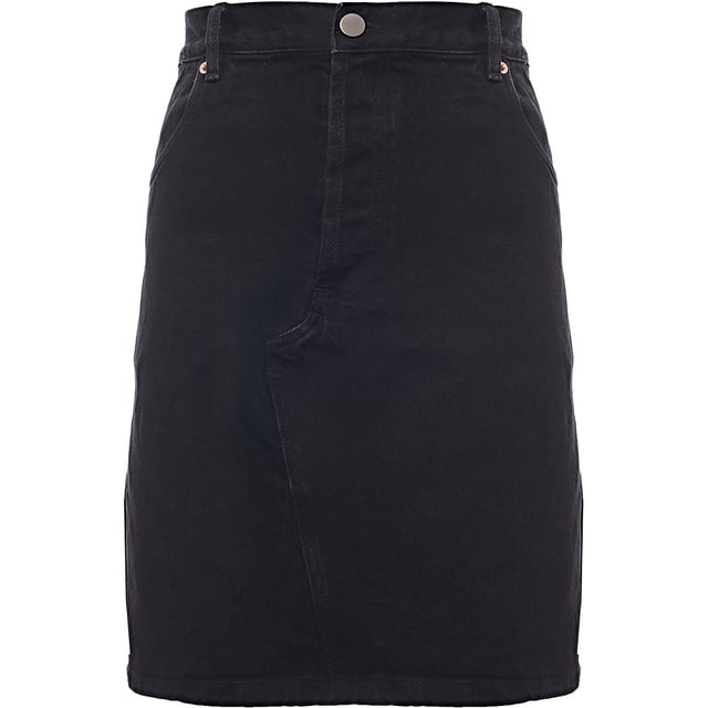 100% organic cotton. Perfect inbetween season skirt. We?re planning on styling ours with chunky knits now and swapping for denim shirts later