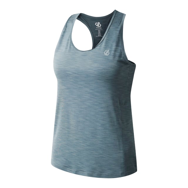 90% Polyester, 10% Elastane. Fabric: Knitted, Q-Wic. Design: Plain. Back Style: Racerback. Neckline: Scoop. Sleeve-Type: Sleeveless. Fabric Technology: Anti-Bacterial, Lightweight. Moisture Wicking, Quick Dry. Fit: Stretch. 6 UK: 30 in. 8 UK: 32 in. 10 UK: 34 in. 12 UK: 36 in. 14 UK: 38 in. 20 UK: 44 in. 22 UK: 47 in. 24 UK: 50 in. 26 UK: 51 in. 18 UK: 42 in. 16 UK: 40 in.