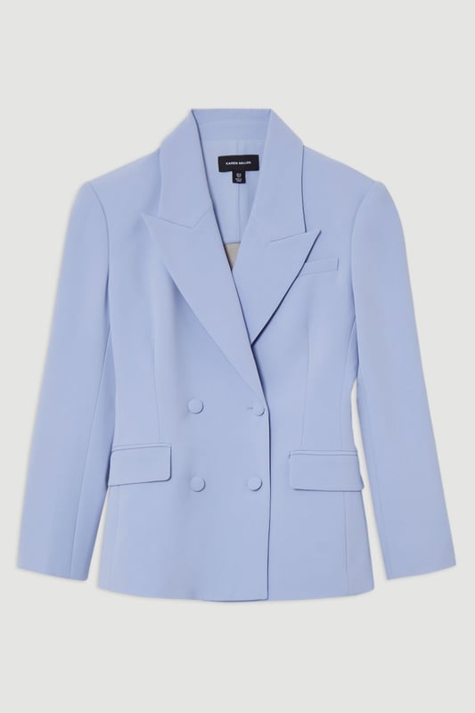 From statement glamour to understated elegance, this latest selection of occasion wear covers every moment. High-impact details serve the dramatic dresser, while sleek tailoring and monochrome combinations cater to those with a polished and pared-back aesthetic. Make a statement with our striking blazer, which features a dramatic, applique design and double breasted buttons. Style it simply with the matching trousers and heeled boots or statement heels for a look that will take you from race days to party season events. Lace Applique Contrast Tailored Tuxedo Jacket Flattering Fitted Silhouette V Neckline Contrasting Lace Applique Accent and Buttons Classic Double Breasted Button Detailing Matching Trousers Sold SeparatelyDiscover our collection of occasion wear or browse our range of women's occasion dresses now.