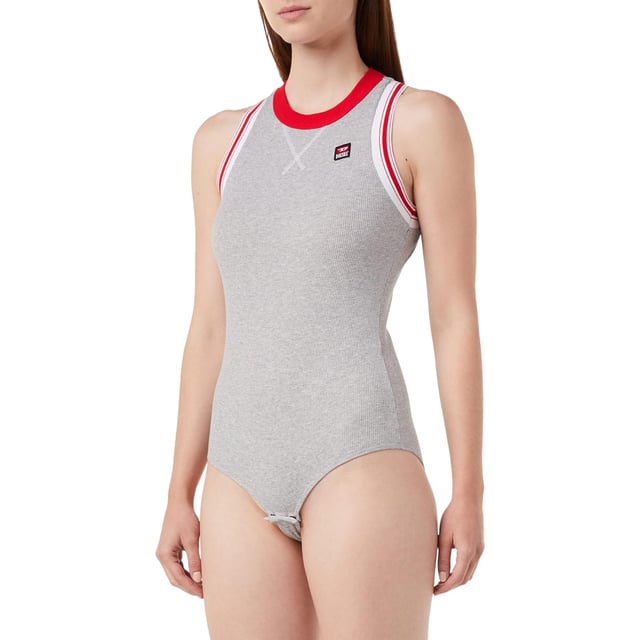 Brand: Diesel
Made in China
Sleeveless
Bodysuit
Stretchable
Material : 95% Cotton, 5% Elastane
Machine Washable