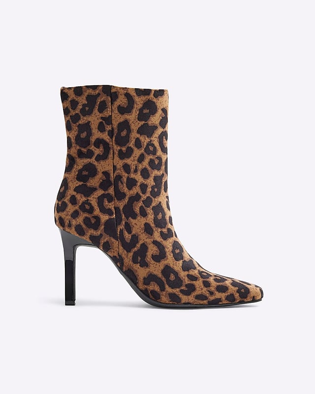 Leopard Print, Pointed toe, Side zip fastening, Skinny heel, Heel height: 9cm