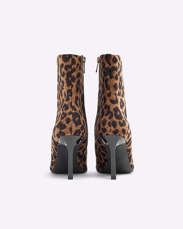 Leopard Print, Pointed toe, Side zip fastening, Skinny heel, Heel height: 9cm