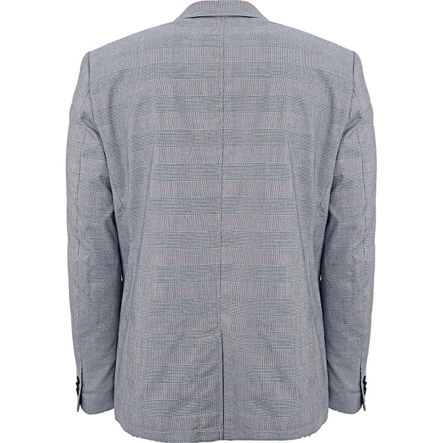 Only &amp; Sons Mens Check Blue And Red Lines Checkedered Jacket