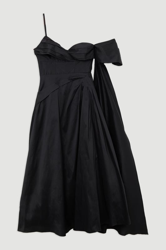 strapless open back dress Alyce Paris 61884 Strapless Draped Prom Dress  Sparkly Gowns