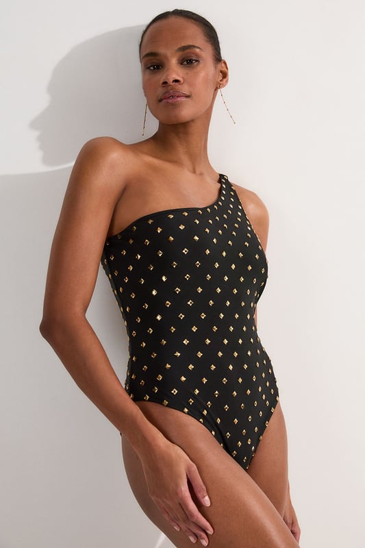 Gold Stud Swimsuit