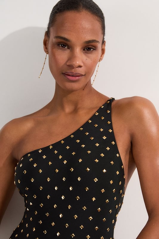Gold Stud Swimsuit