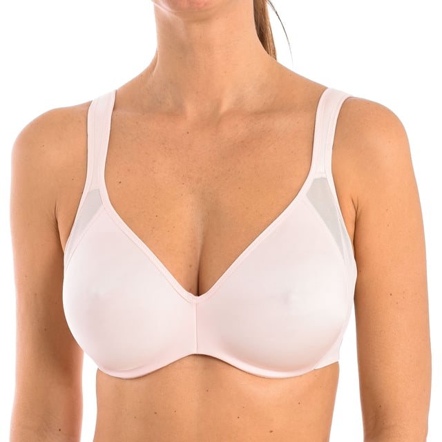 El sujetador con aro y copas de lycra Generous es una prenda diseñada para ofrecer un soporte firme y una comodidad excepcional. Confeccionado con copas de lycra, se adapta perfectamente al busto, proporcionando un ajuste personalizado que realza la silueta de manera natural. Los aros ofrecen un soporte adicional, mientras que los tirantes ajustables permiten un ajuste ideal para mayor confort durante todo el día. 

Disponible en varios colores y estilos, es perfecto tanto para el uso diario como para ocasiones especiales. Su diseño versátil se adapta a diferentes tipos de ropa.

Principales características:
- Copas de lycra que se adaptan al busto.
- Aros para soporte firme.
- Tirantes ajustables para un ajuste personalizado.
- Disponible en varios colores y estilos.
- Ideal para uso diario y ocasiones especiales.
- Ajuste cómodo y natural.
 Composición: 75% Poliamida, 25% Elastano
 Cuidados:
- Lavar a temperatura máx. 40º.
- No usar lejía.
- No usar secadora.
- No planchar.
- No lavar en seco.
